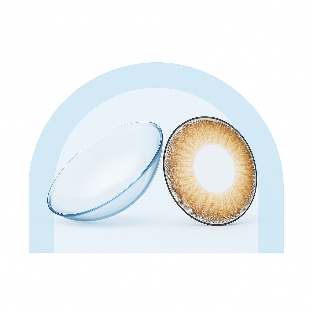 لنز طبی و رنگی