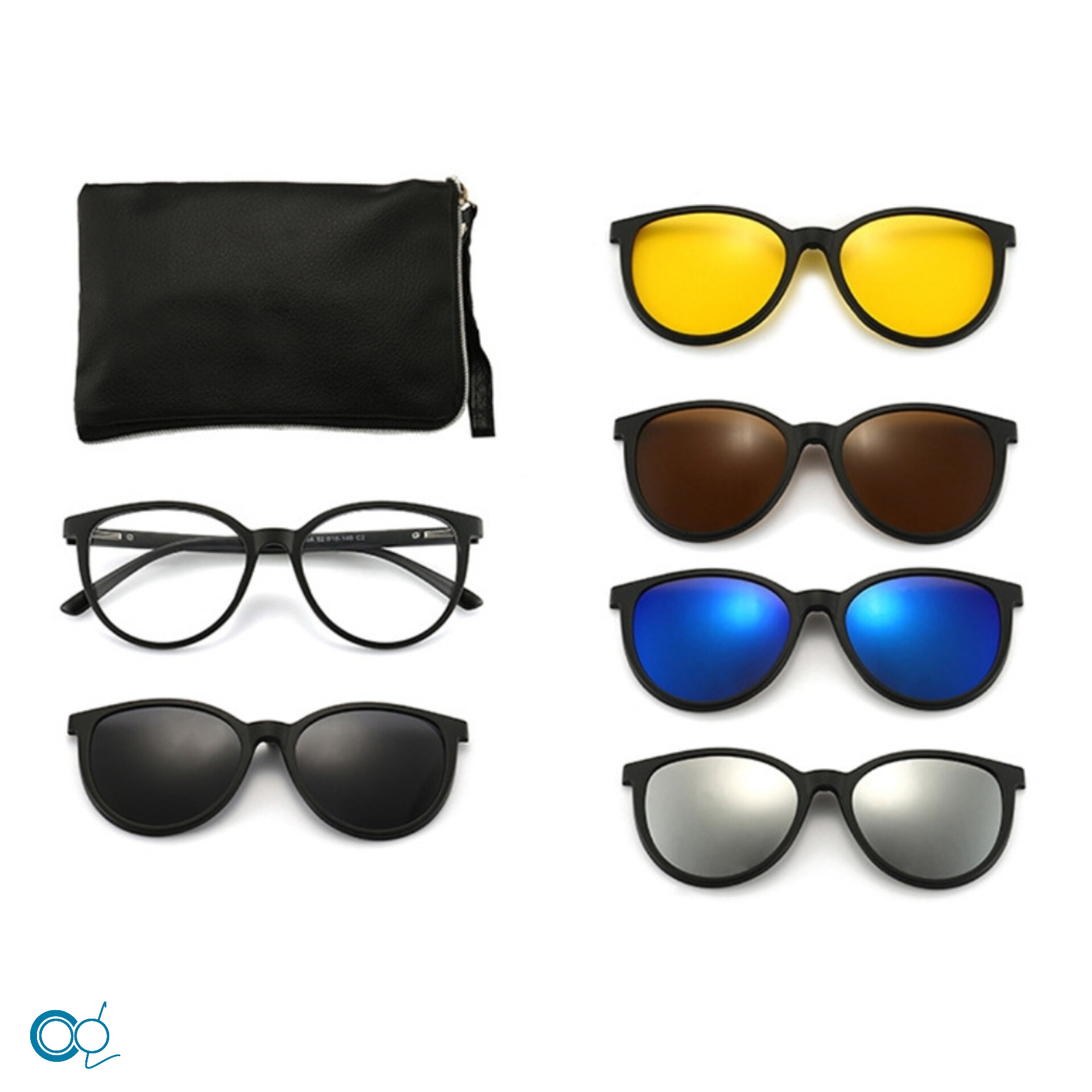 عینک طبی کاوردار مگنتی ۴ و ۵ کاوره مدل TR2365