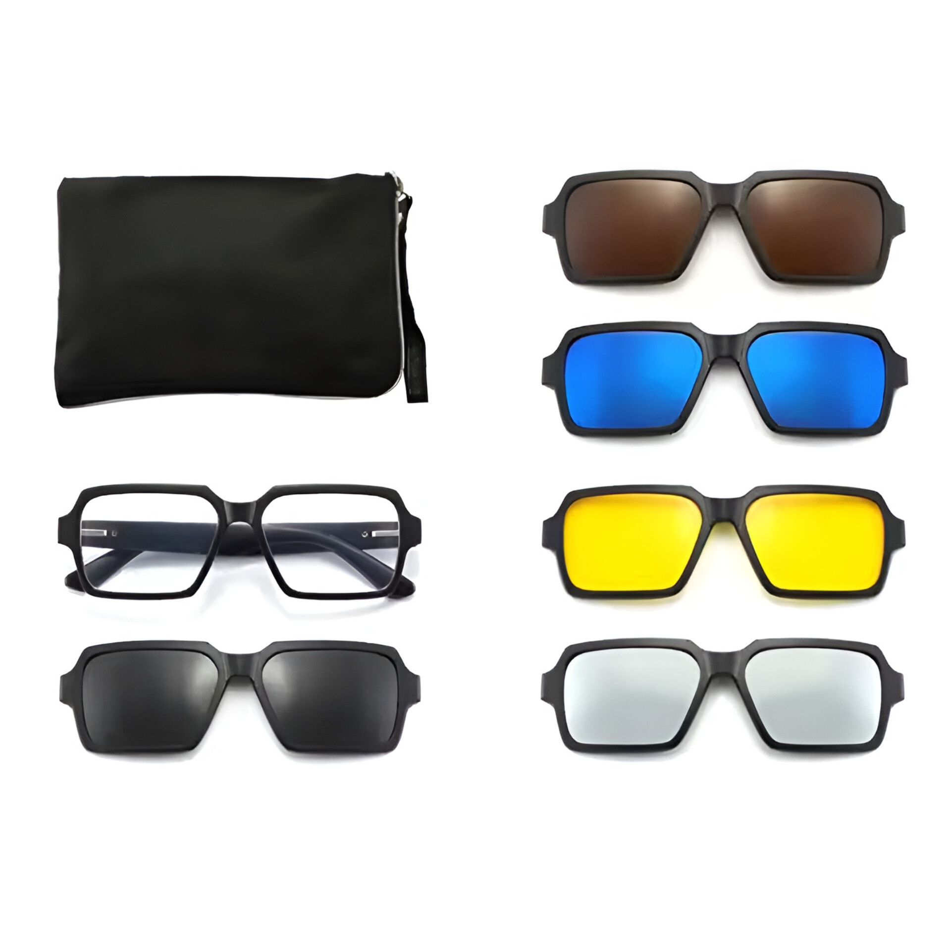 عینک طبی کاوردار مگنتی ۴ و ۵ کاوره مدل TR2336