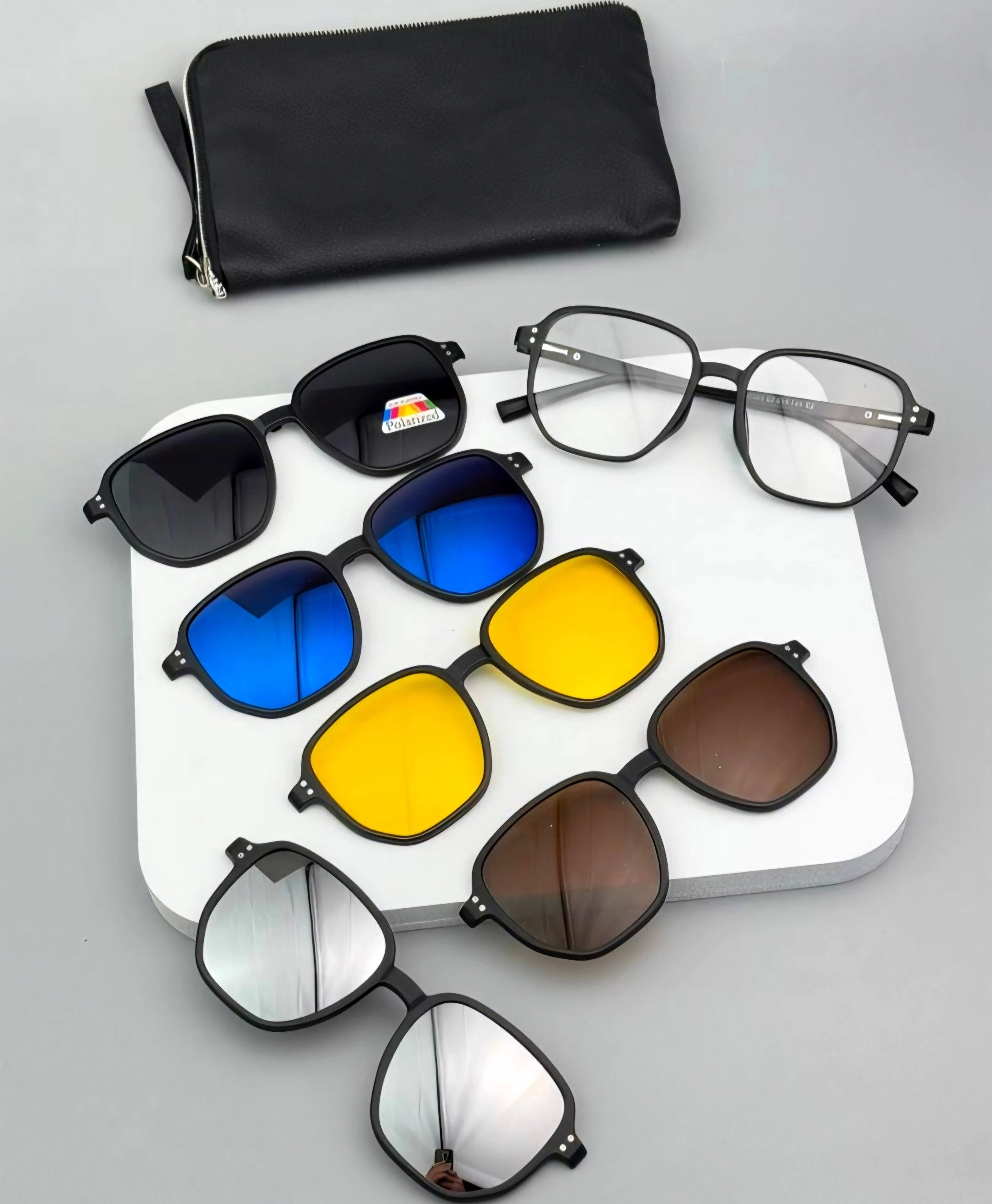 عینک طبی مگنتی 4 کاوردار کد ۲۳۶۳